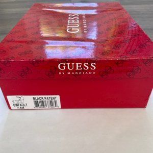 Guess by Marciano Patent leather dress wedges in original box